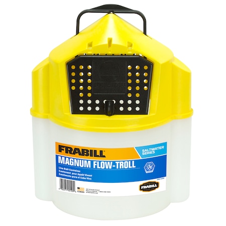 Frabill Magnum Flow Troll Shrimp Bucket - 10 Quart 451205